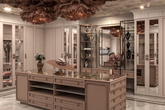 create 3d realistic renders