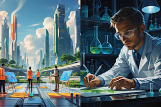do tasks on climate change, sustainability, environmental engineering