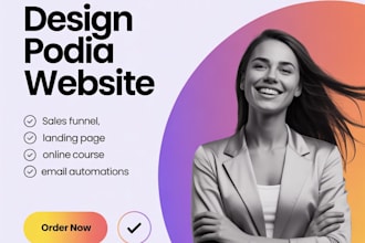 setup your podia online website professionally