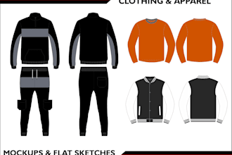do fashion designs clothing mockup apparel for merchandise