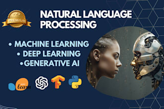 do nlp, ai ml, deep learning projects using python
