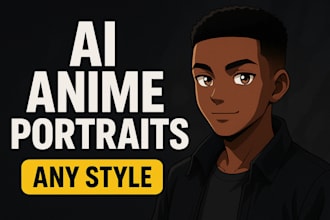 create cinematic ai anime portrait ai anime couple amine portrait