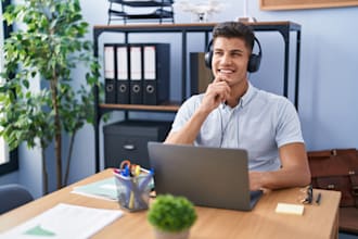 assist you on any backoffice tasks you might have