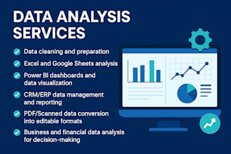provide professional data entry, processing, and analysis