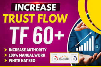 boost your website trust flow tf to 60plus