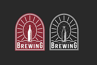 create a unique brewing craft beer logo for your brewery