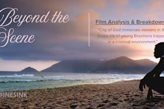 write deep film analysis and cinematic breakdowns
