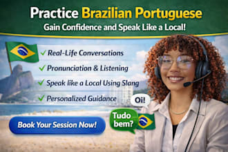 practice brazilian portuguese with you in a fun and easy way