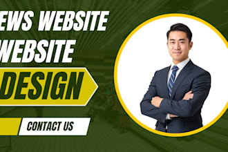 design news website magazine website blog website wordpress website