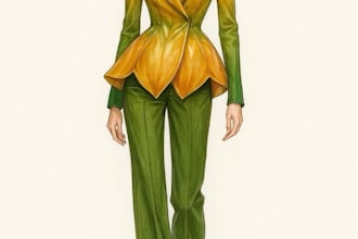 draw a fashion illustration or sketch