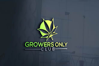 design modern weed marijuana cannabis business logo