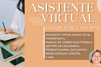 be your reliable virtual assistant