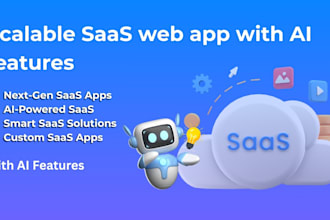 build a scalable saas web app with ai features