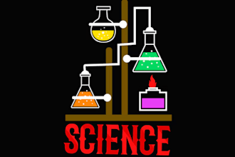 design science lab mascot logo for your business