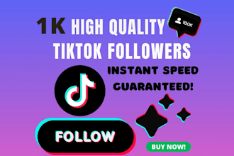 grow your tik tok account to get 1000 followers organically