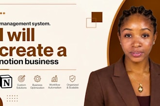 a notion project management system