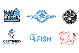 do cleaning service company sports vector logo design