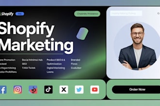 design online sporting goods store, boost shopify sales, dropshipping  marketing
