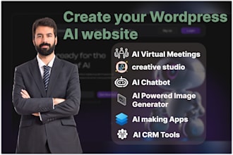 create wordpress ai agency, technology responsive website