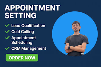 do appointment setting and client outreach to grow sales