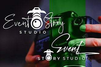 design a handwritten signature photography logo and watermark