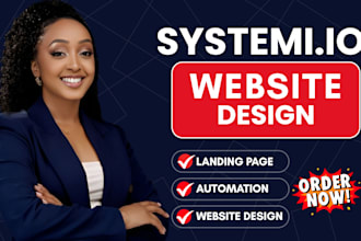 build systeme io website systeme io landing page systeme io sales funnel