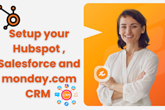 configure and automate your hubspot salesforce and monday crms