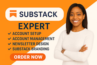setup substack account improve substack landing page set up substack newsletter