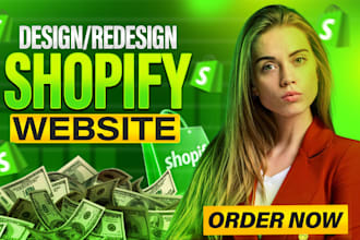 design, redesign shopify website, shopify store, shopify dropshopping store