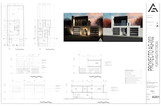 planos arquitectonicos profesionales en autocad y revit