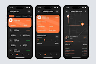 develop a custom logistics and delivery app with real time tracking