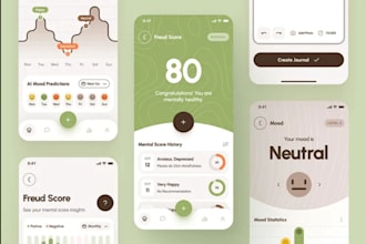 build ai mental health app, mood tracking app, virtual therapy saas chatbot ehr