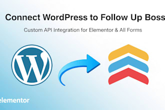 integrate your wordpress form with follow up boss CRM