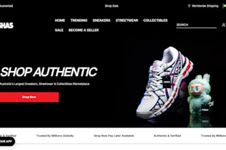 design sneaker shopify store sneaker website footwear store shoe dropshipping