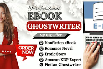be your compelling fiction ghostwriter, romance ghostwriter, ghost book writer