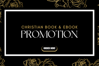 promote christian book promotion, christian book and ebook marketing