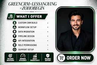 build green CRM less annoying CRM and zoho bigin for eco friendly business