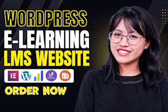build wordpress lms website with learndash, buddyboss tutor lms pro, masterstudy