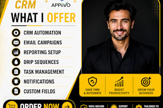 configure automate CRM vtiger and apptivo CRM for indian smes