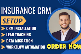 setup insurance crm novidea surefyre salesforce fsc velocity creatio leadsquared