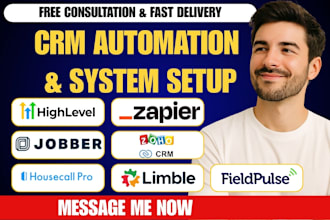 gohighlevel zoho limble housecall pro fieldpulse jobber servicetrade contractor