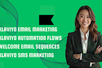 setup klaviyo automation flows welcome email sequences klaviyo sms marketing
