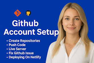 set up and solve git github and gitlab issues