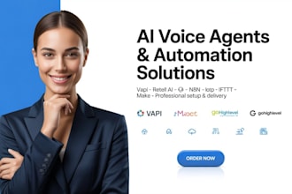 do ai voice agent, ghl zapier makecom, ifttt, ki agent, clickup crm lead n8n ai