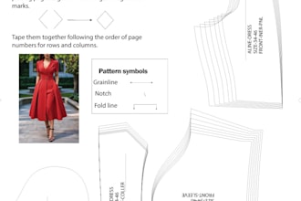 create seamless monogram pattern designs for fashion and packaging