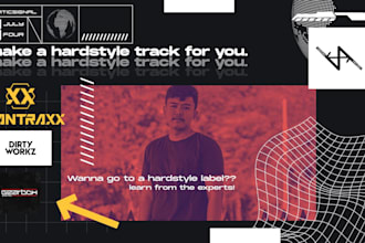 make a hardstyle music for you