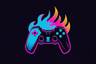 create gaming logo design for you