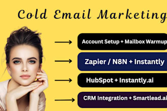 automate smartlead, instantly, zapier, and hubspot for b2b lead gen and outreach