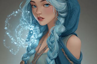 draw your elden ring character s portrait