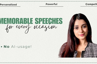 write engaging speeches for any occasion